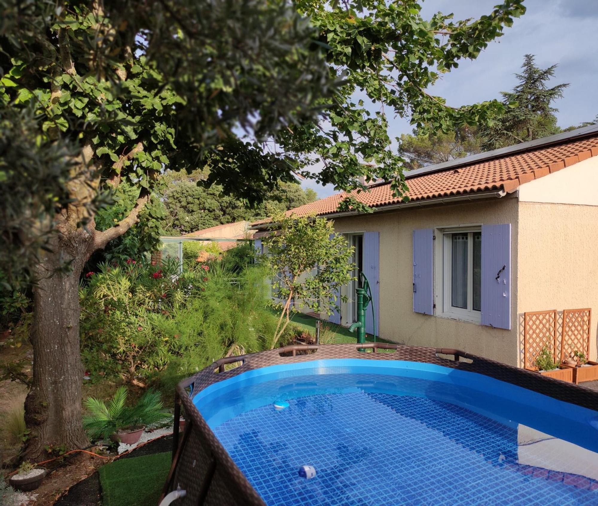 Le Jardin Des Rocailles - Villa 4 Chambres Climatisee Avec Piscine A Deux Pas D'Avignon Villeneuve-lès-Avignon Esterno foto